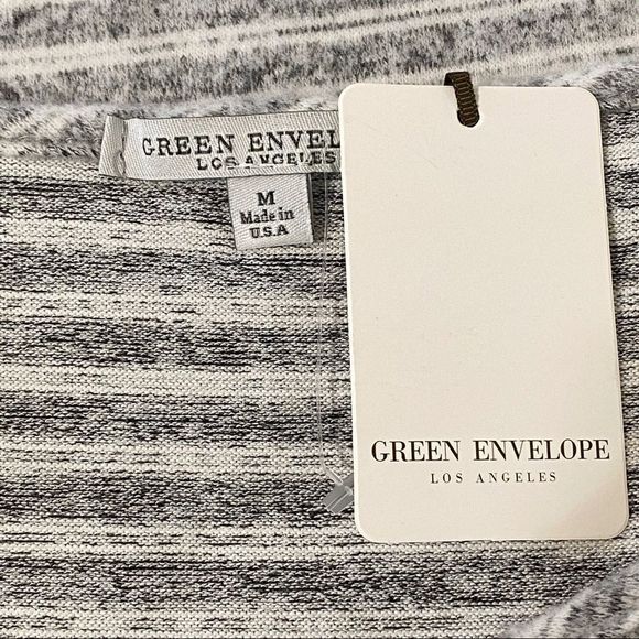 ✨Green Envelope ✨Striped Soft Top🍁 - Picture 6 of 7